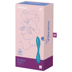 Satisfyer Vibro G-Spot Flex 1 Satisfyer 20cm Turquoise
